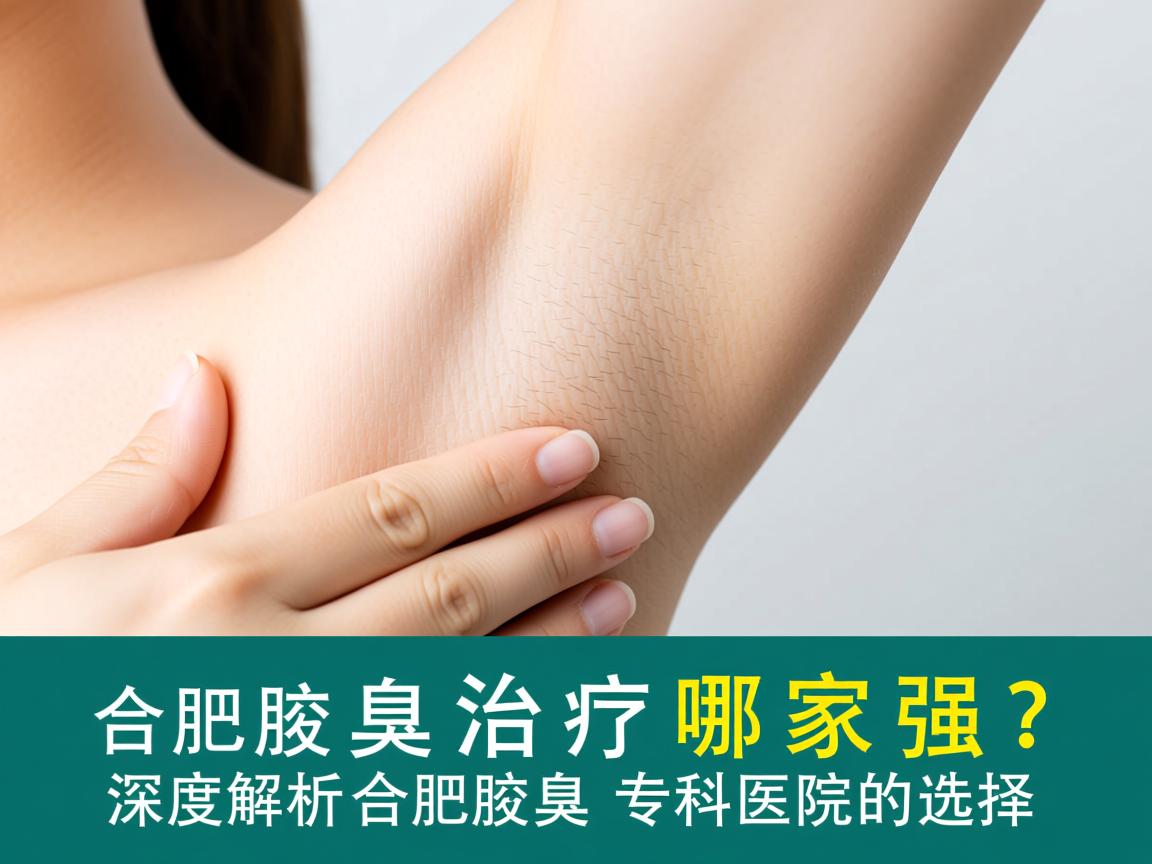 合肥腋臭治疗哪家强？深度解析合肥腋臭专科医院的选择