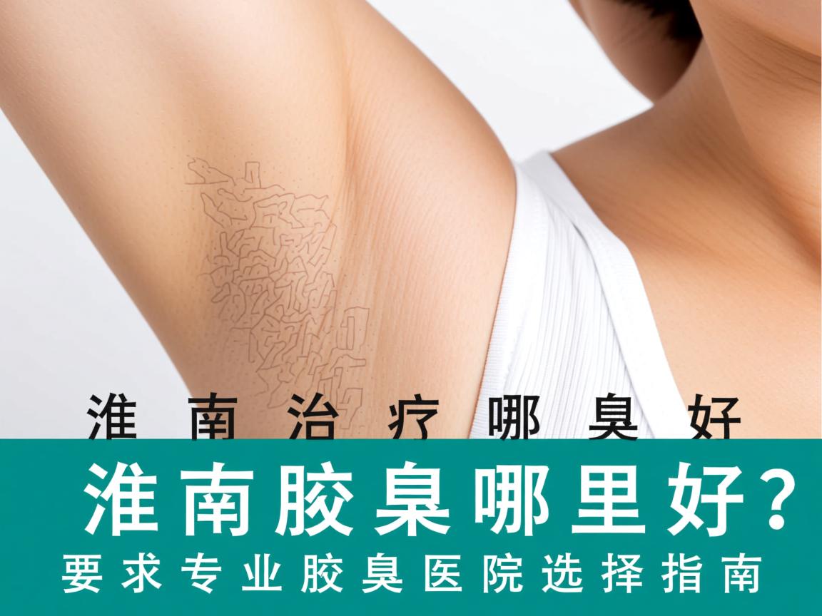 淮南治疗腋臭哪里好？淮南专业腋臭医院选择指南
