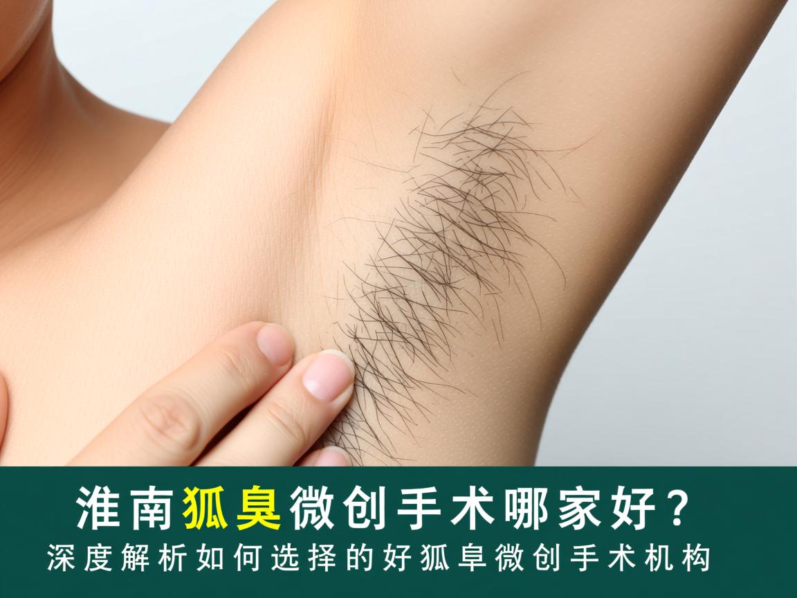淮南狐臭微创手术哪家好？深度解析如何选择好的狐臭微创手术机构