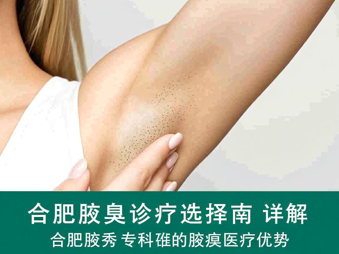 合肥腋臭诊疗选择指南,详解合肥腋秀专科的腋臭医疗优势 合肥腋臭诊疗选择指南,详解合肥腋秀专科的腋臭医疗优势