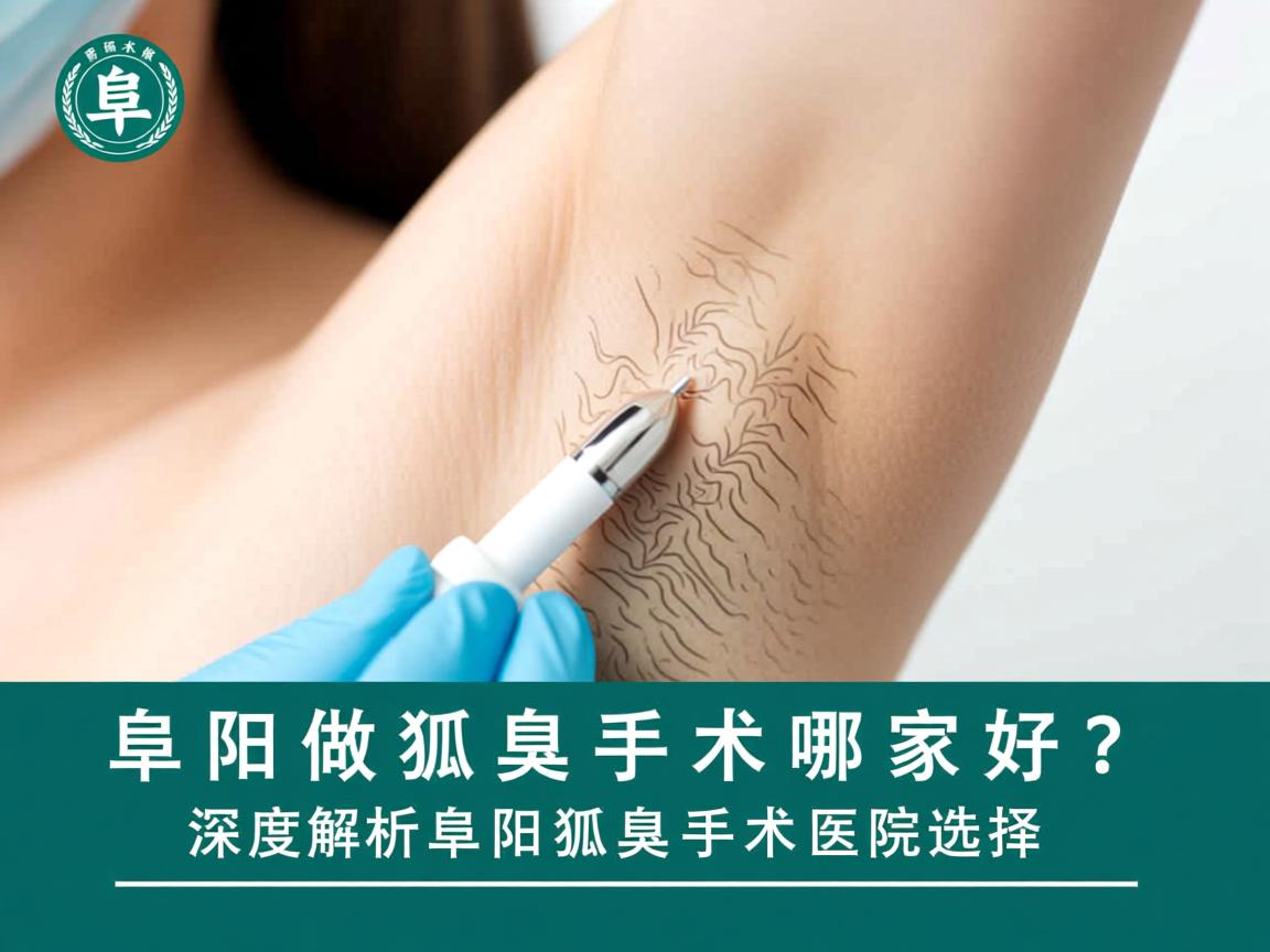 阜阳做狐臭手术哪家好？深度解析阜阳狐臭手术医院选择