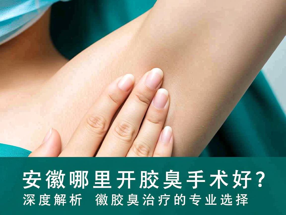 安徽哪里开腋臭手术好?深度解析安徽腋臭治疗的专业选择 安徽哪里开腋臭手术好?深度解析安徽腋臭治疗的专业选择