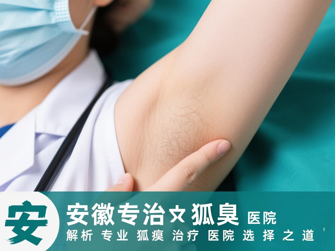 安徽专治狐臭医院解析，专业狐臭治疗医院的选择之道