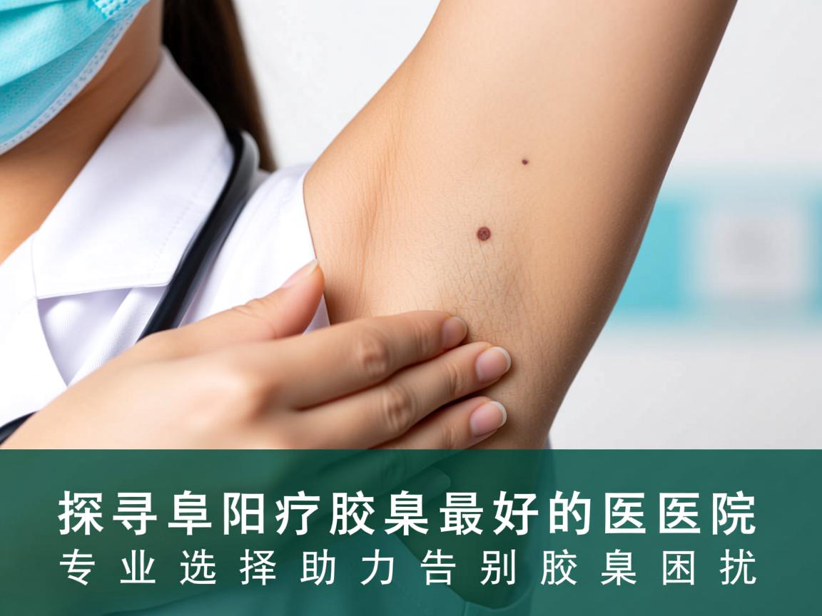 探寻阜阳治疗腋臭最好的医院，专业选择助力告别腋臭困扰