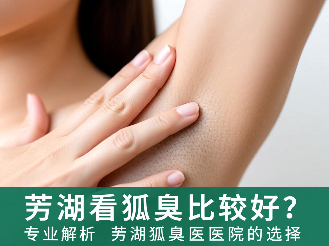 芜湖看狐臭哪里比较好？专业解析芜湖狐臭医院的选择