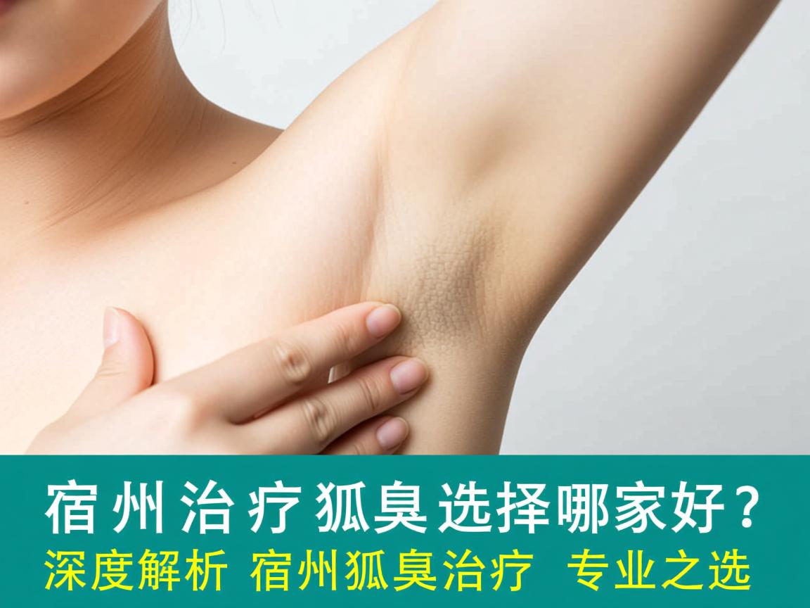 宿州治疗狐臭选择哪家好？深度解析宿州狐臭治疗的专业之选