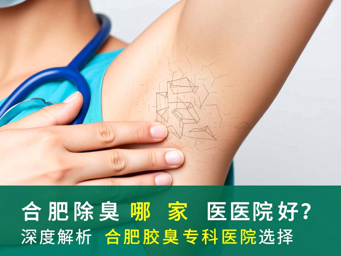 合肥除腋臭哪家医院好？深度解析合肥腋臭专科医院选择