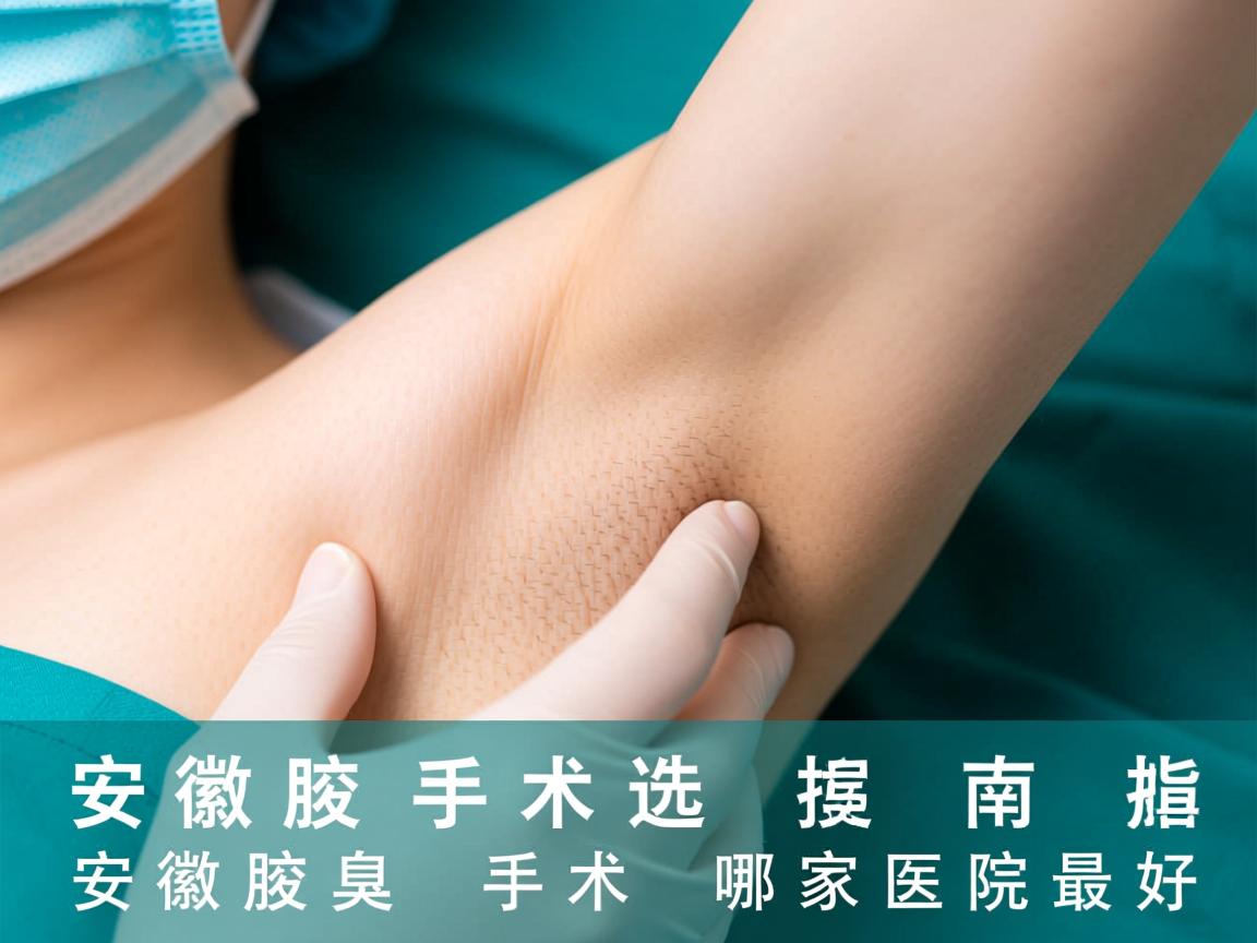 安徽腋臭手术选择指南,深度解析安徽腋臭手术哪家医院最好 安徽腋臭手术选择指南,深度解析安徽腋臭手术哪家医院最好