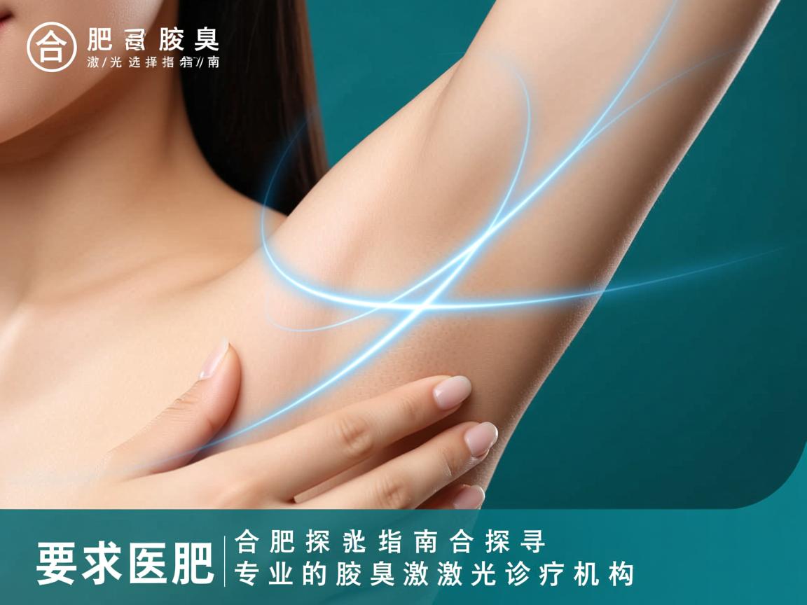 合肥腋臭激光选择指南，探寻合肥专业的腋臭激光诊疗机构