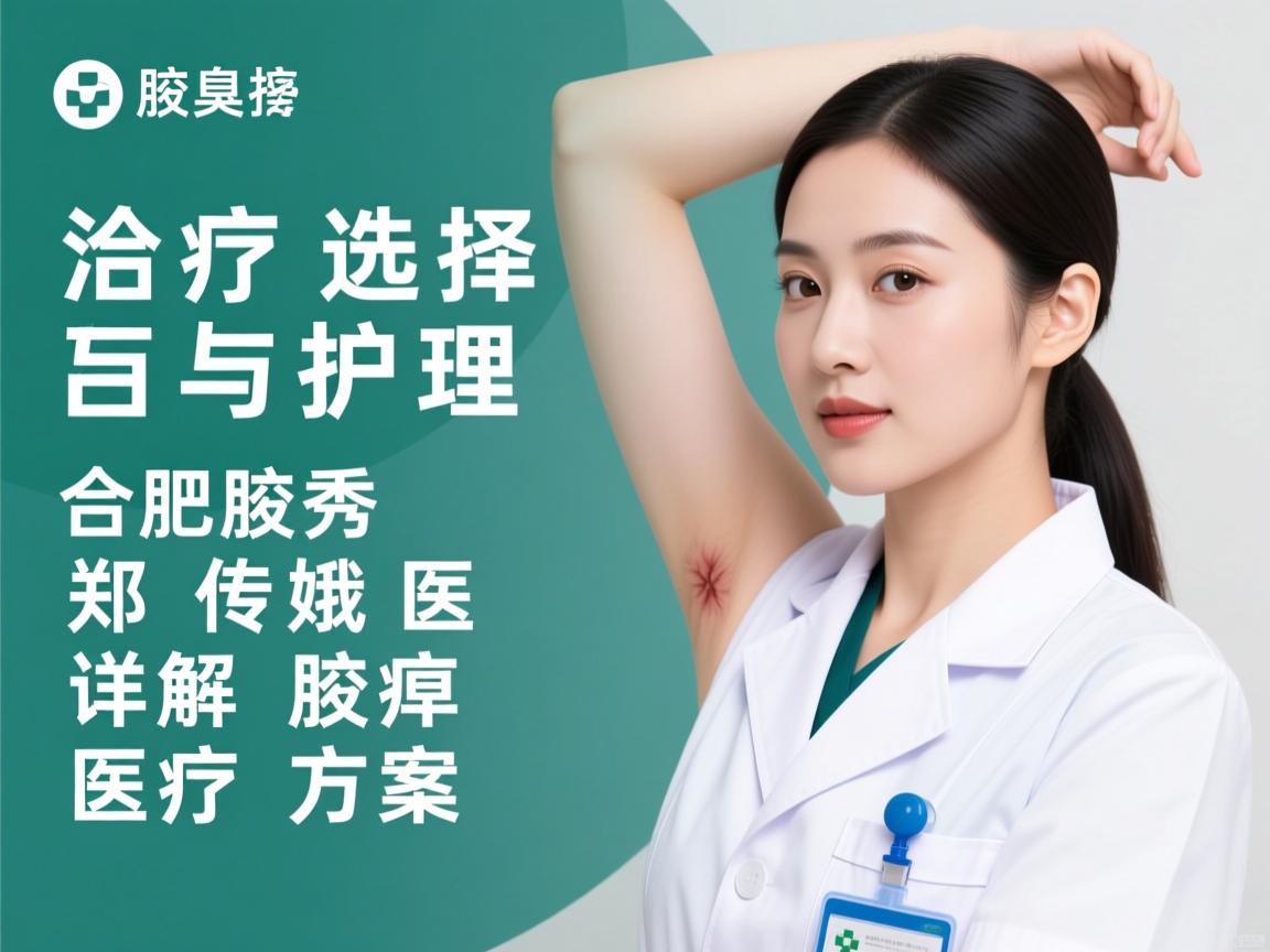 腋臭治疗选择与护理，合肥腋秀郑传娥医生详解腋臭医疗方案