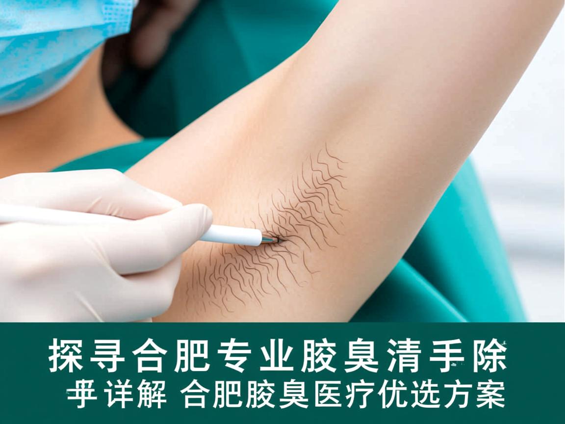 探寻合肥专业腋臭清除手术，详解合肥腋臭医疗优选方案