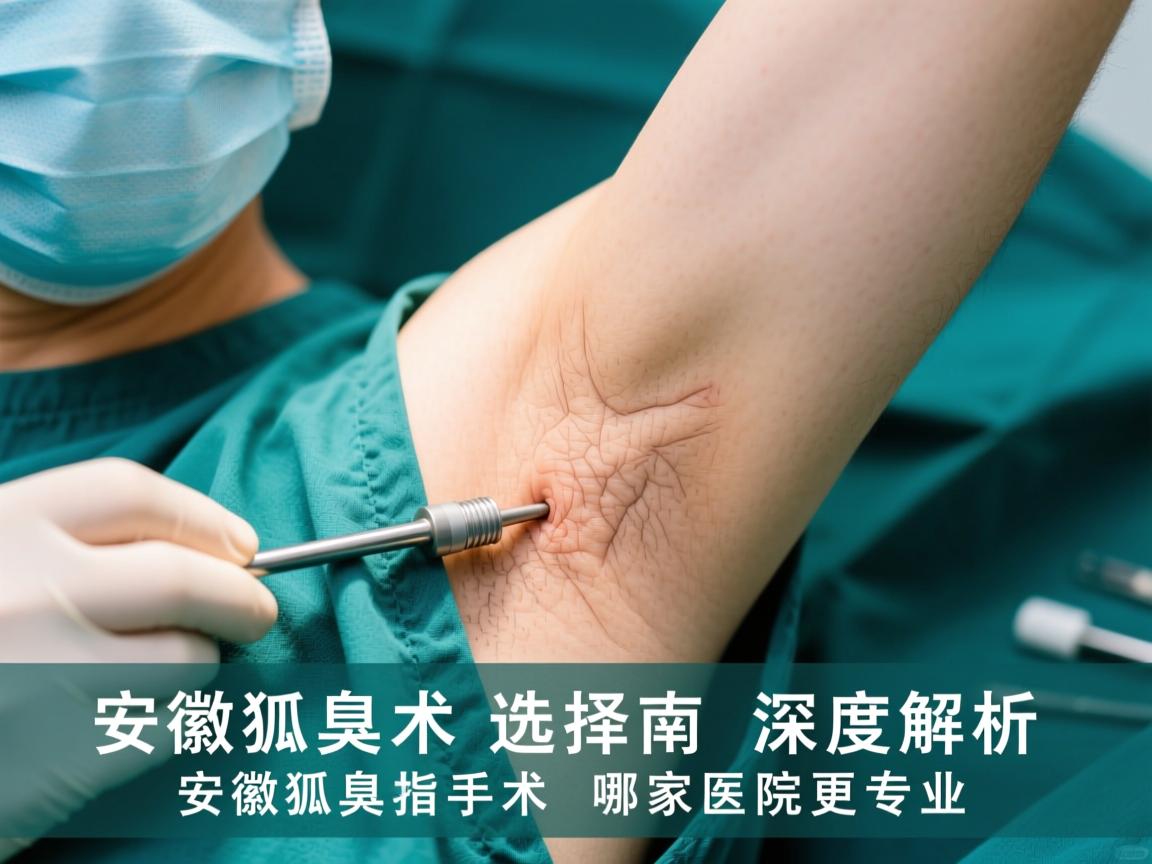 安徽狐臭手术选择指南,深度解析安徽狐臭手术哪家医院更专业 安徽狐臭手术选择指南,深度解析安徽狐臭手术哪家医院更专业