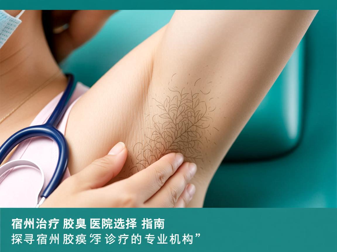 宿州治疗腋臭医院选择指南,探寻宿州腋臭诊疗的专业机构 宿州治疗腋臭医院选择指南,探寻宿州腋臭诊疗的专业机构