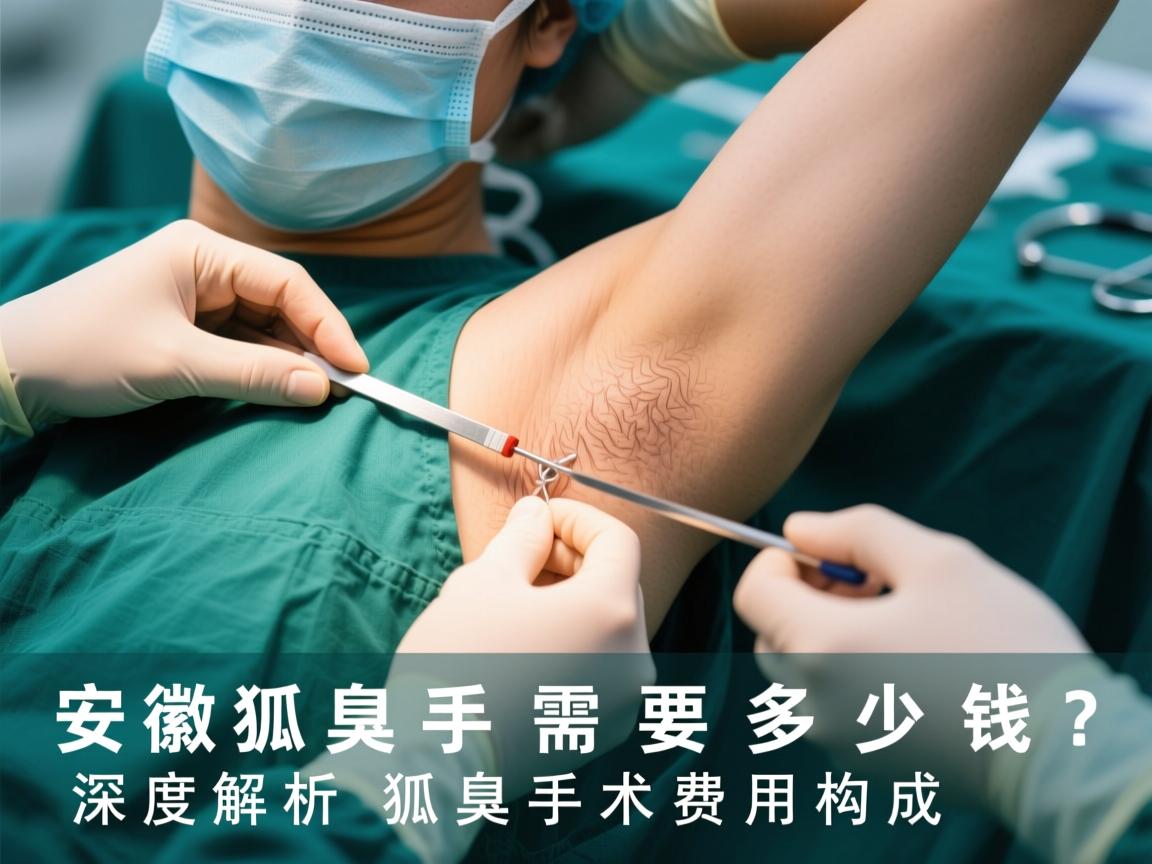 安徽狐臭手术需要多少钱？深度解析狐臭手术费用构成