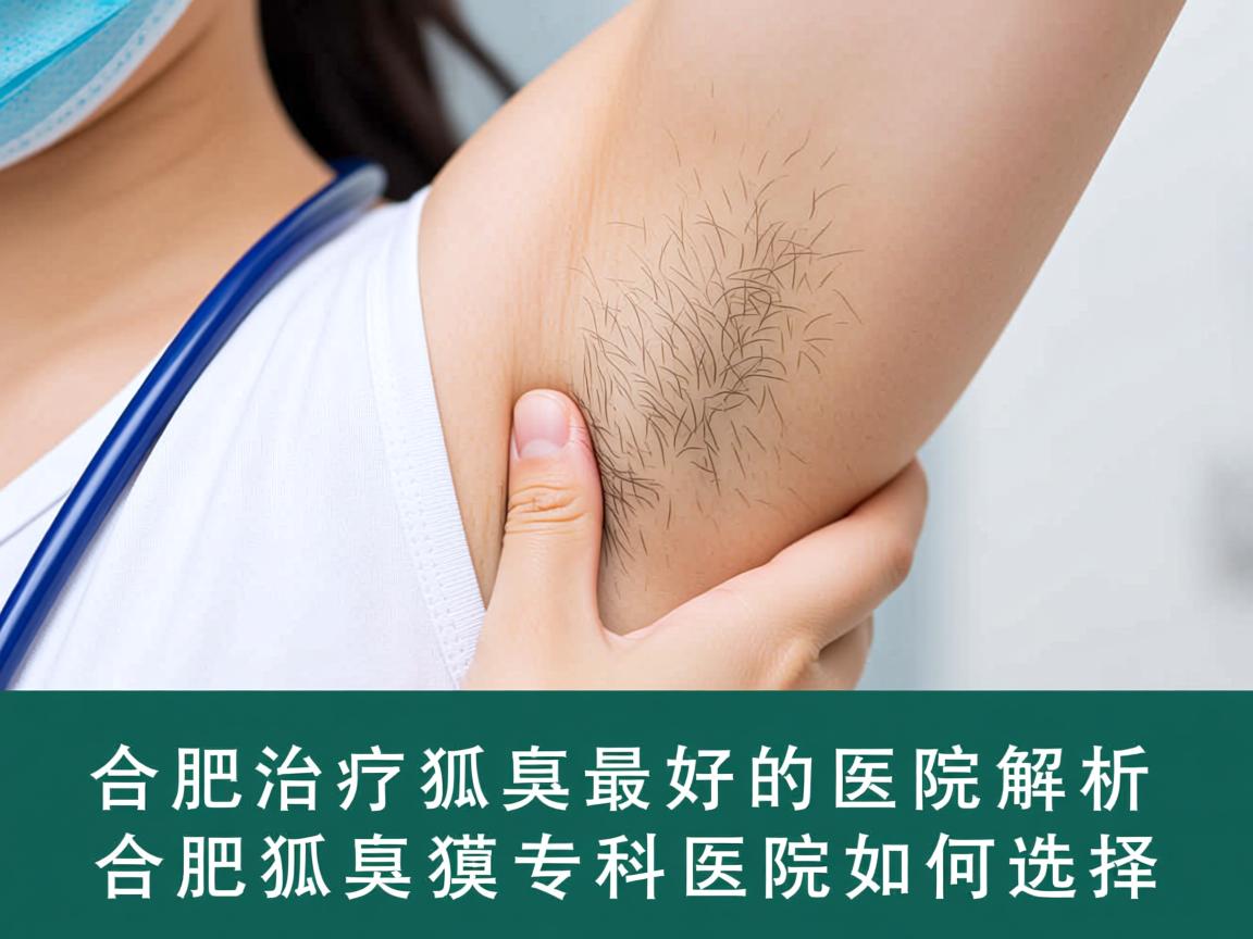 合肥治疗狐臭最好的医院解析，合肥狐臭专科医院如何选择
