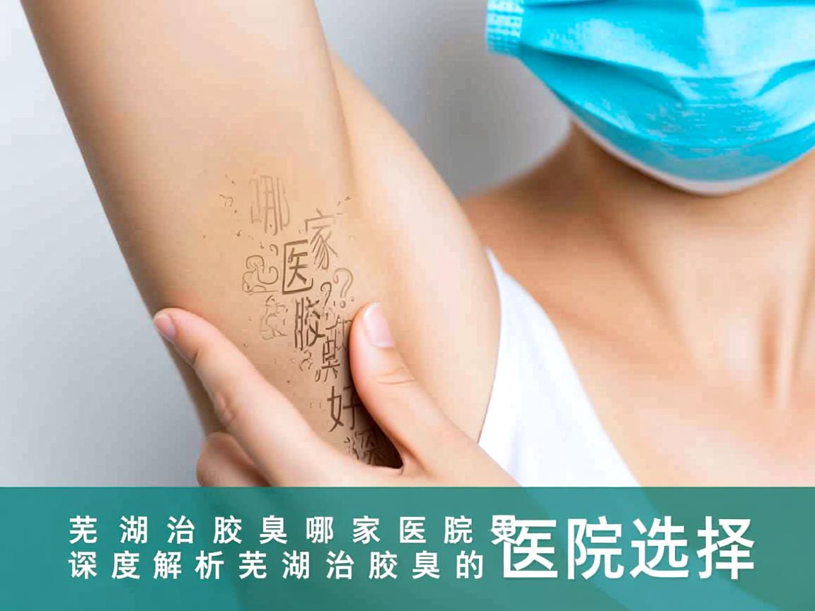 芜湖治腋臭哪家医院好？深度解析芜湖治腋臭的医院选择