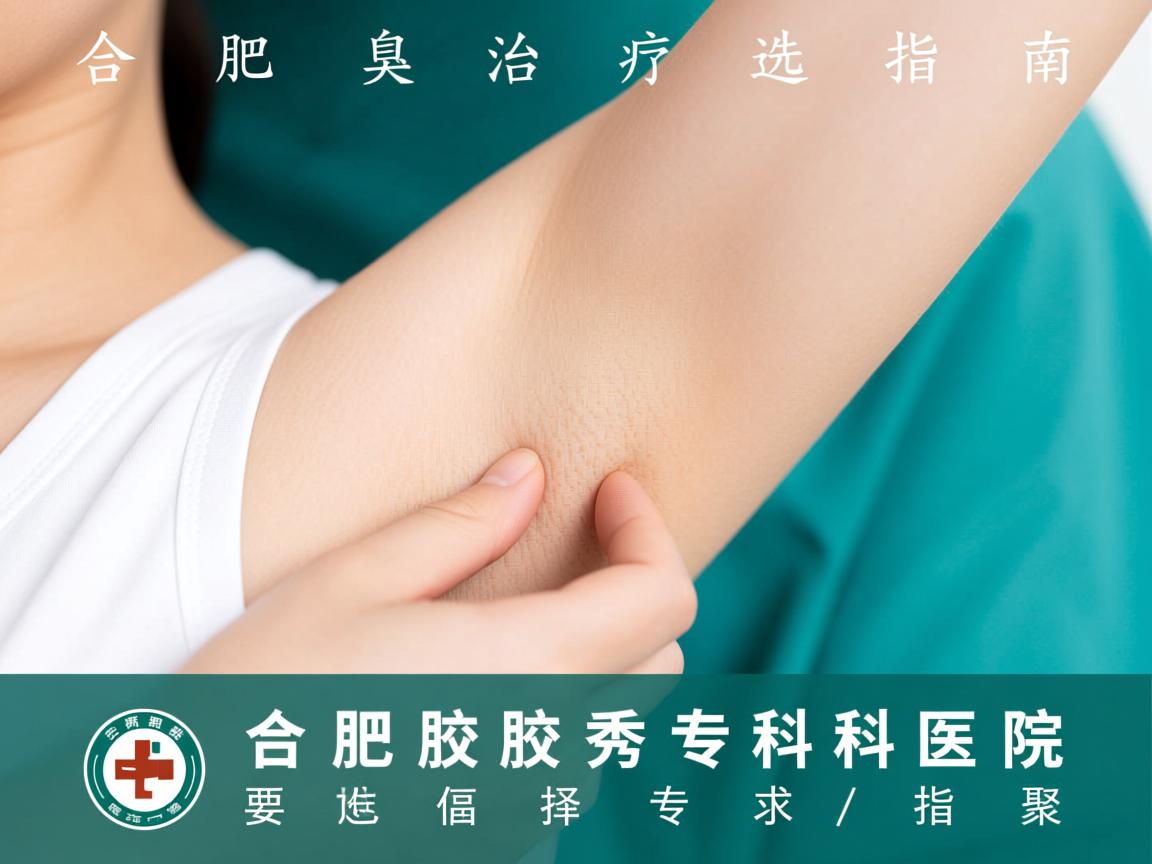 合肥腋臭治疗选择指南，聚焦合肥腋秀专科医院