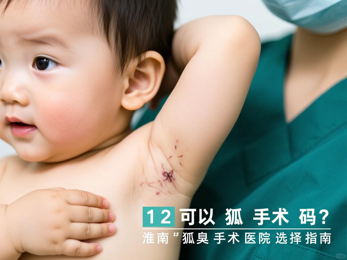 12岁可以狐臭手术吗?淮南狐臭手术医院选择指南 12岁可以狐臭手术吗?淮南狐臭手术医院选择指南