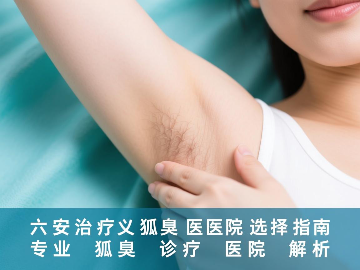 六安治疗狐臭医院选择指南，专业狐臭诊疗医院解析
