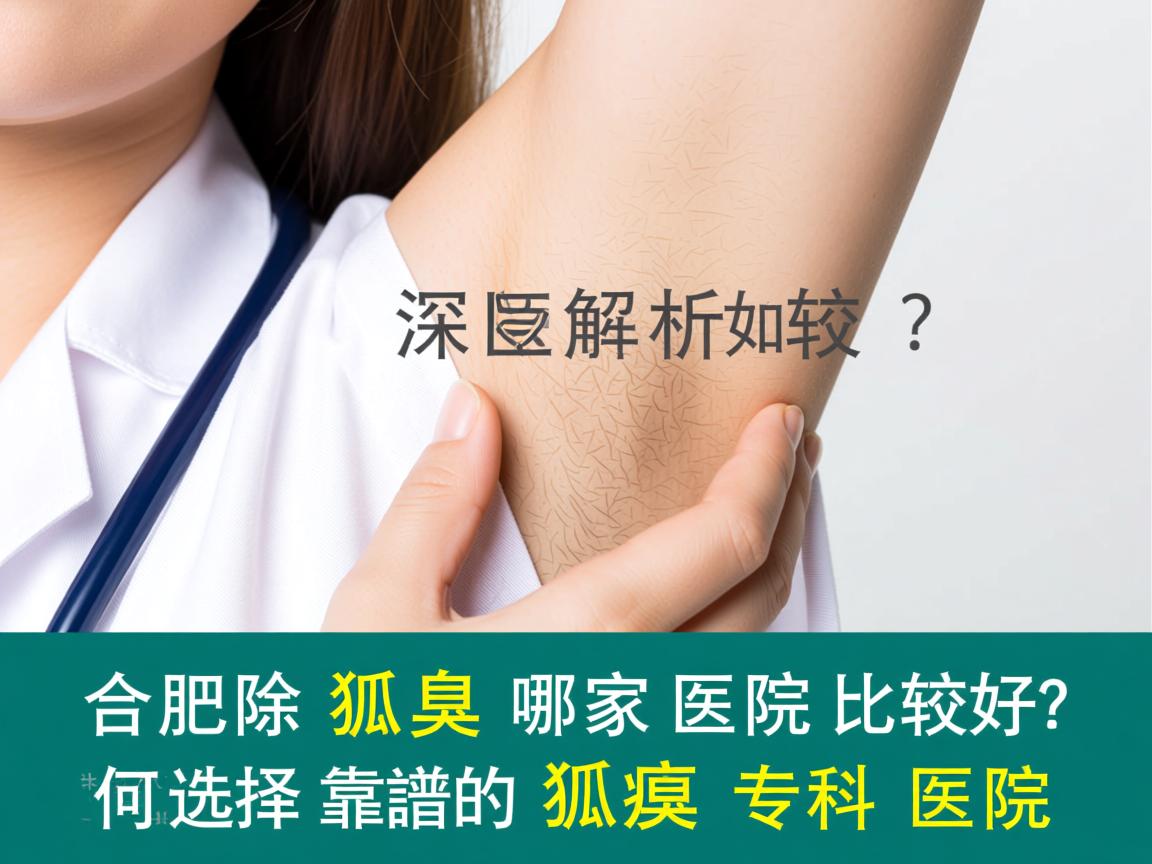 合肥除狐臭哪家医院比较好?深度解析如何选择靠谱的狐臭专科医院 合肥除狐臭哪家医院比较好?深度解析如何选择靠谱的狐臭专科医院