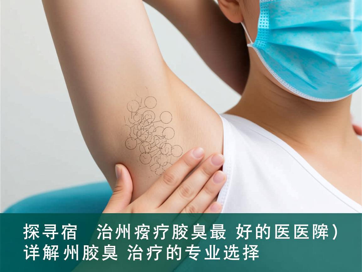 探寻宿州治疗腋臭最好的医院，详解宿州腋臭治疗的专业选择