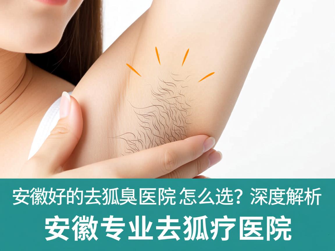 安徽好的去狐臭医院怎么选？深度解析安徽专业去狐臭医院