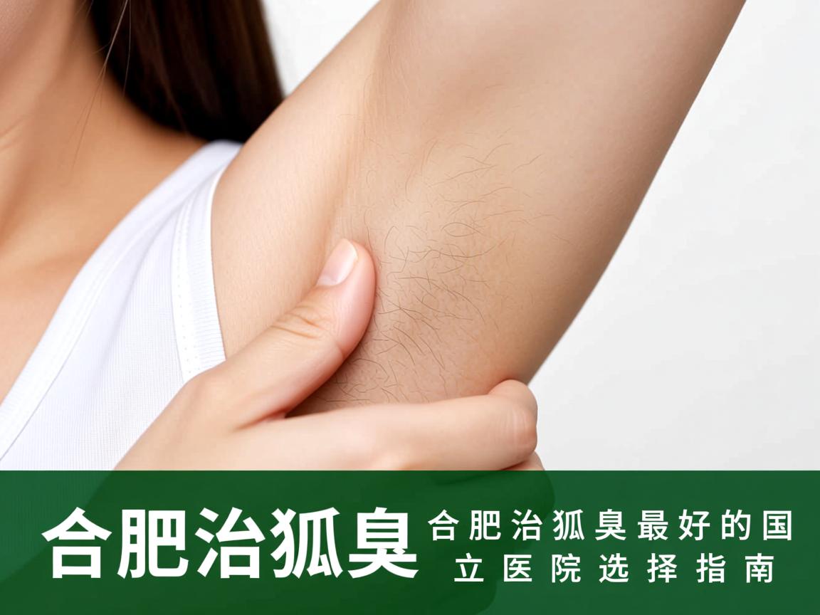 合肥治狐臭，合肥治狐臭最好的国立医院选择指南