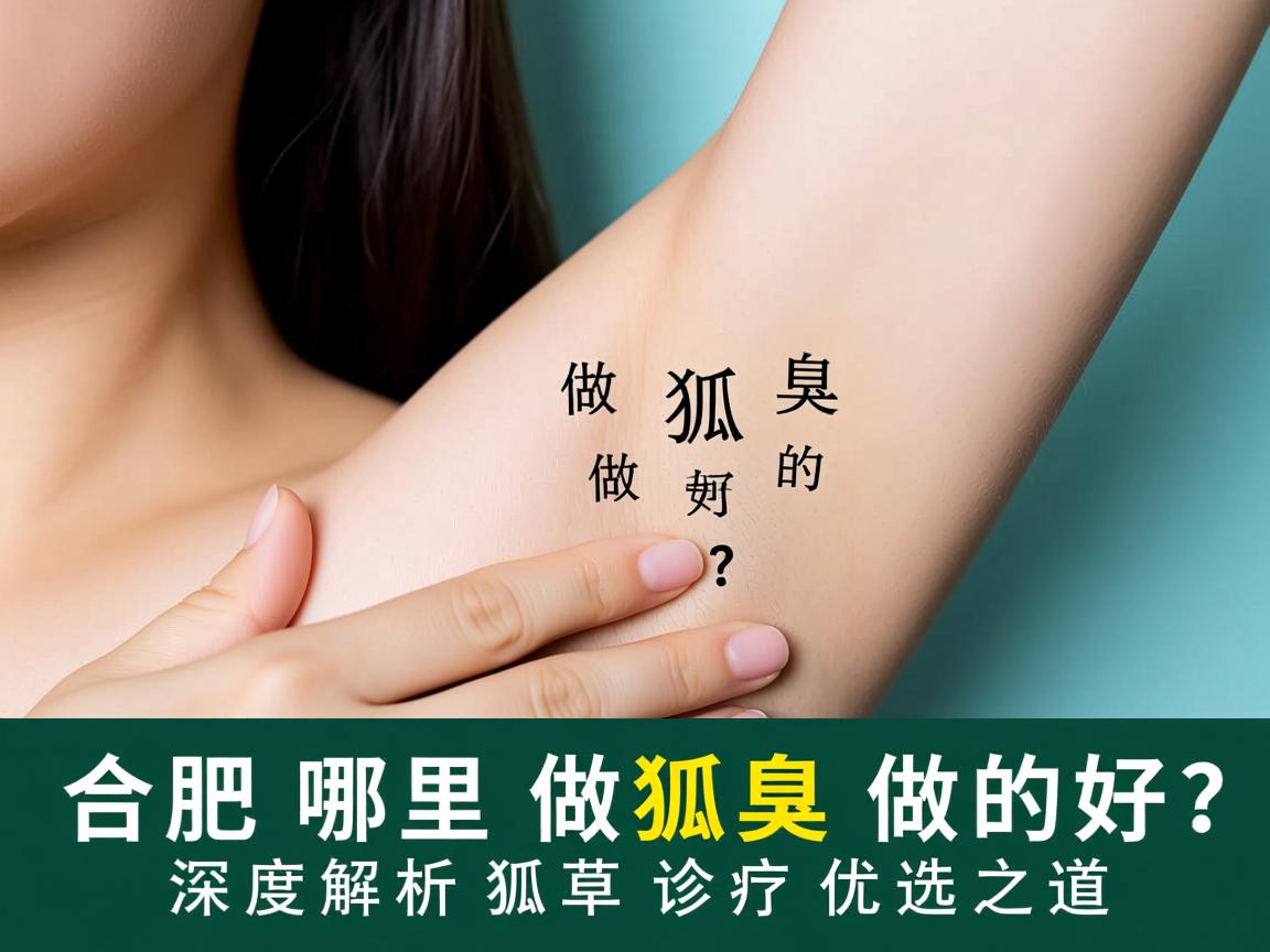 合肥哪里做狐臭做的好?深度解析狐臭诊疗的优选之道 合肥哪里做狐臭做的好?深度解析狐臭诊疗的优选之道