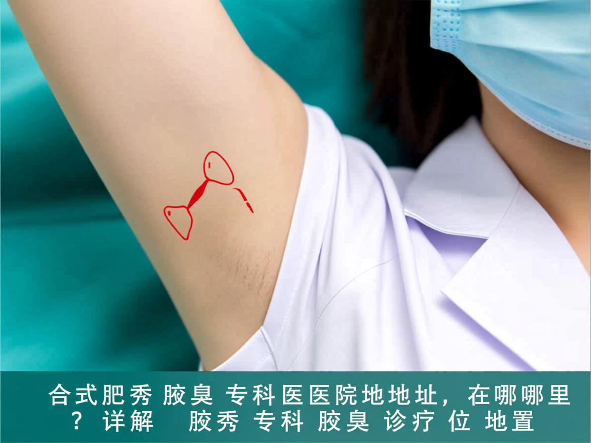 合肥腋秀腋臭专科医院地址在哪里?详解腋秀专科腋臭诊疗位置 合肥腋秀腋臭专科医院地址在哪里?详解腋秀专科腋臭诊疗位置