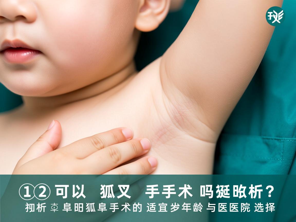 12岁可以狐臭手术吗?解析阜阳狐臭手术的适宜年龄与医院选择 12岁可以狐臭手术吗?解析阜阳狐臭手术的适宜年龄与医院选择