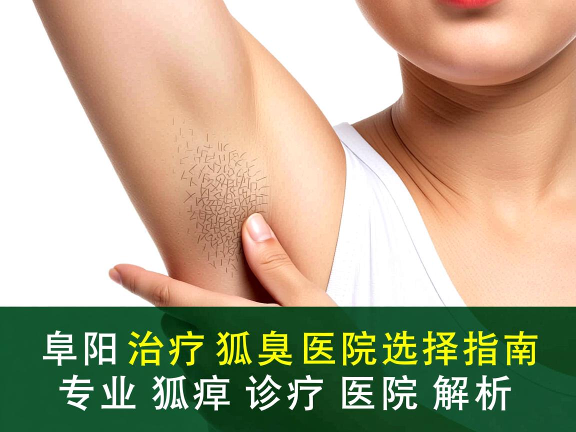 阜阳治疗狐臭医院选择指南，专业狐臭诊疗医院解析