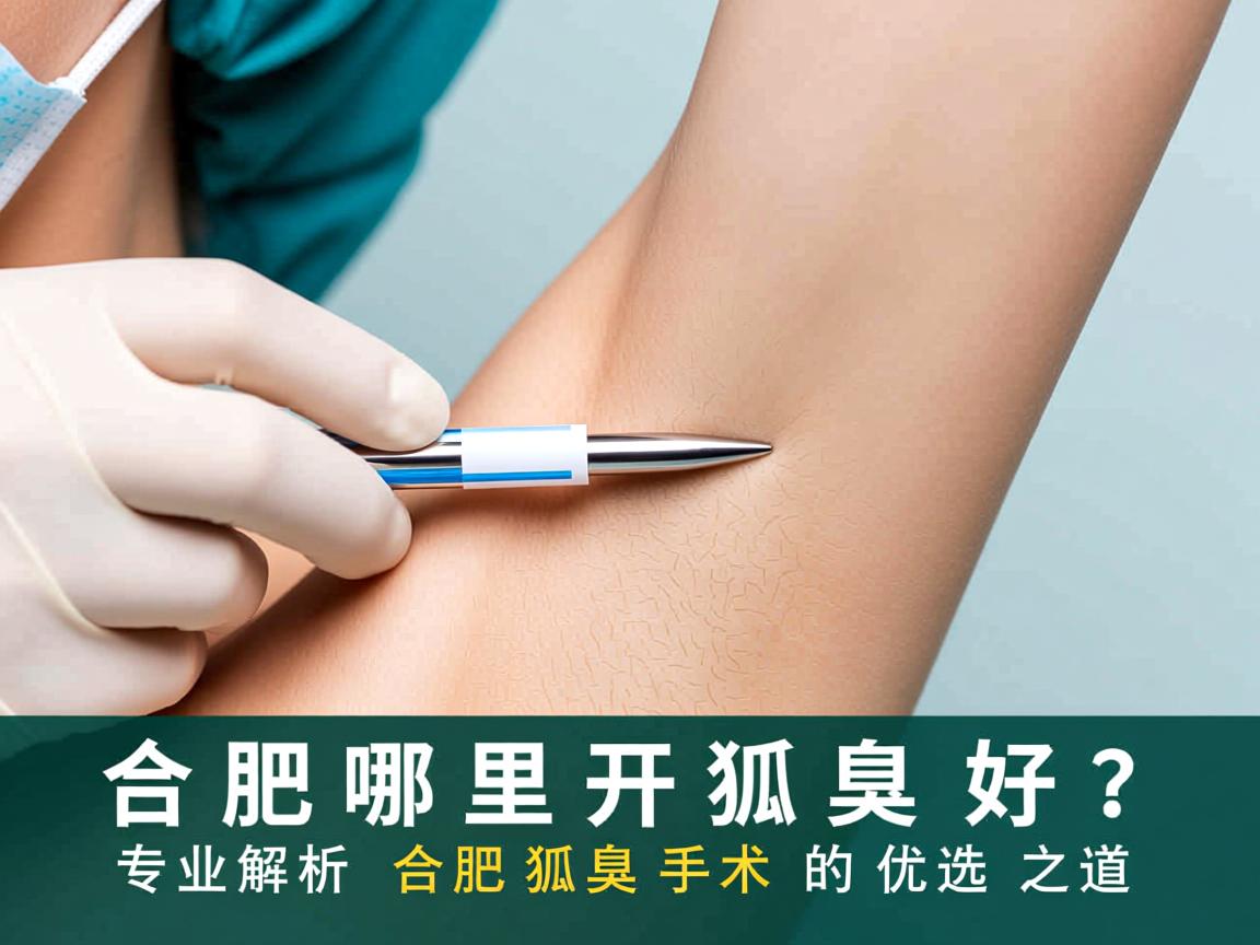 合肥哪里开狐臭好?专业解析合肥狐臭手术的优选之道 合肥哪里开狐臭好?专业解析合肥狐臭手术的优选之道