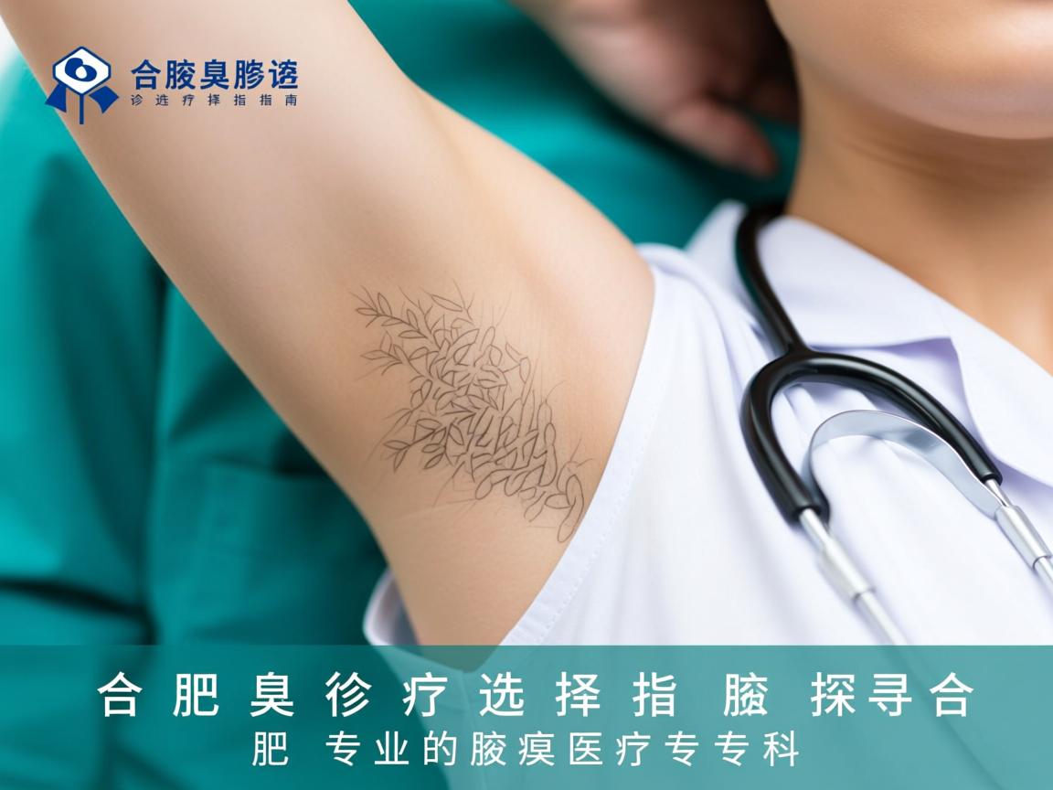 合肥腋臭诊疗选择指南，探寻合肥专业的腋臭医疗专科
