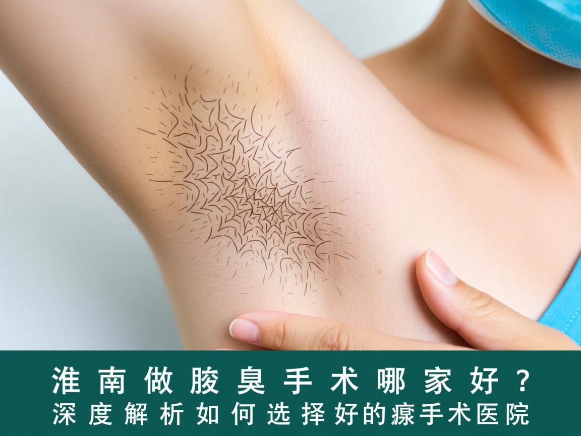 淮南做腋臭手术哪家好？深度解析如何选择好的腋臭手术医院