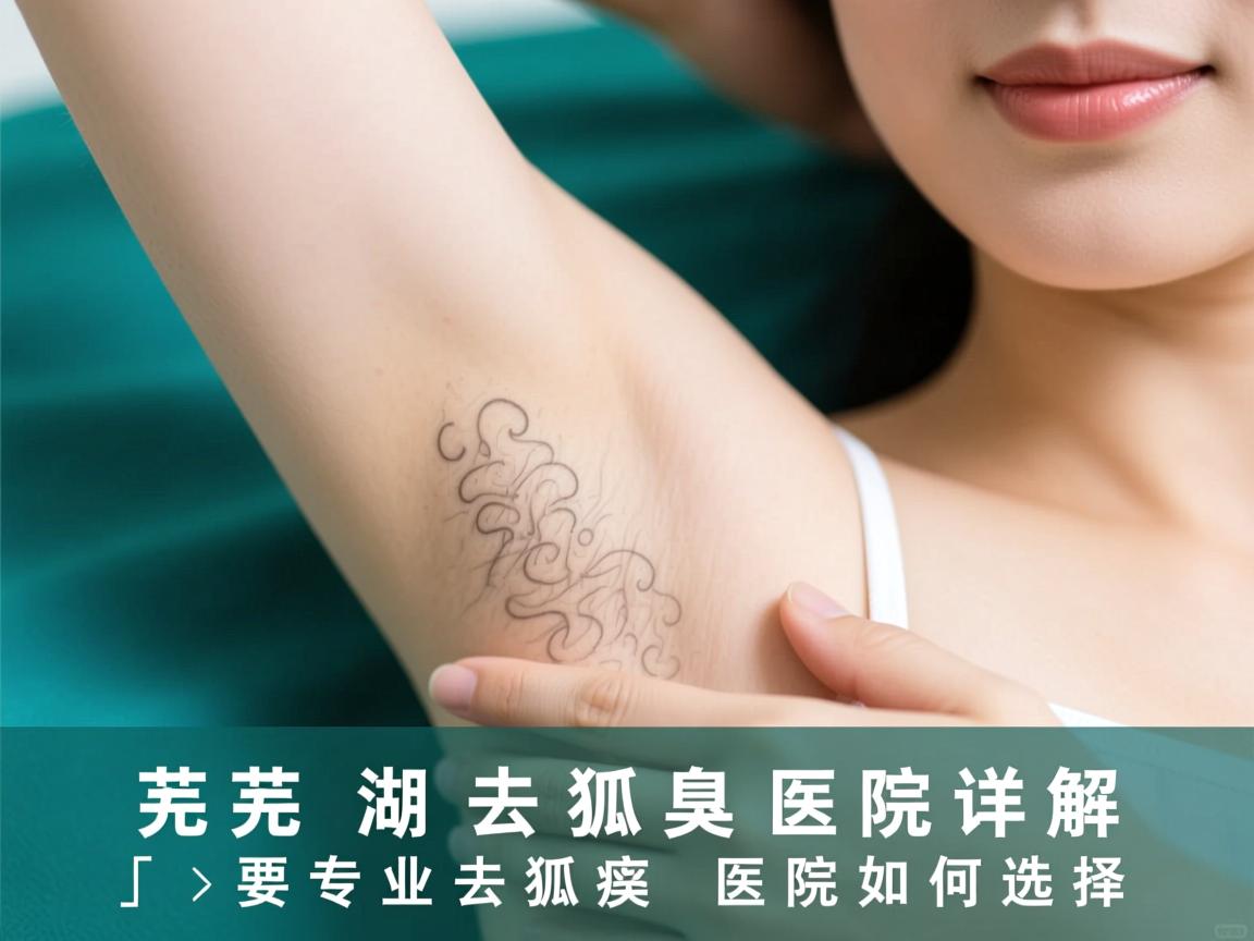 芜湖去狐臭医院详解，专业去狐臭医院如何选择