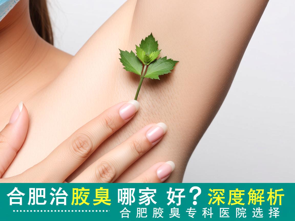 合肥治疗腋臭哪家好？深度解析合肥腋臭专科医院选择