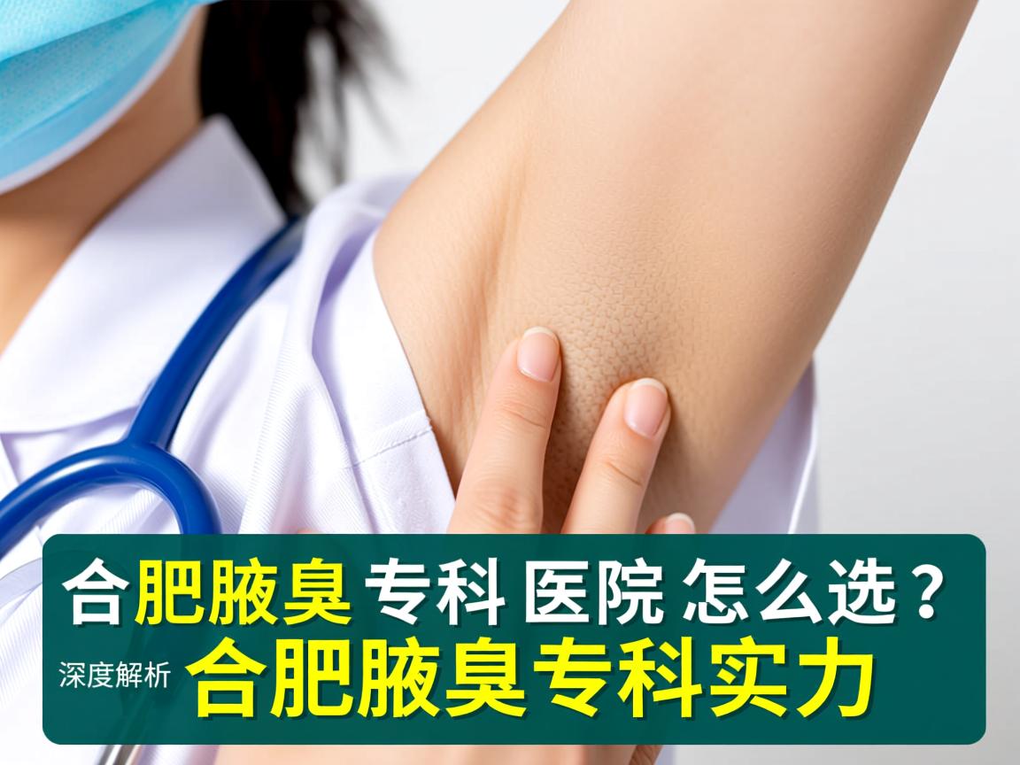 合肥腋臭专科医院怎么选?深度解析合肥腋臭专科实力 合肥腋臭专科医院怎么选?深度解析合肥腋臭专科实力