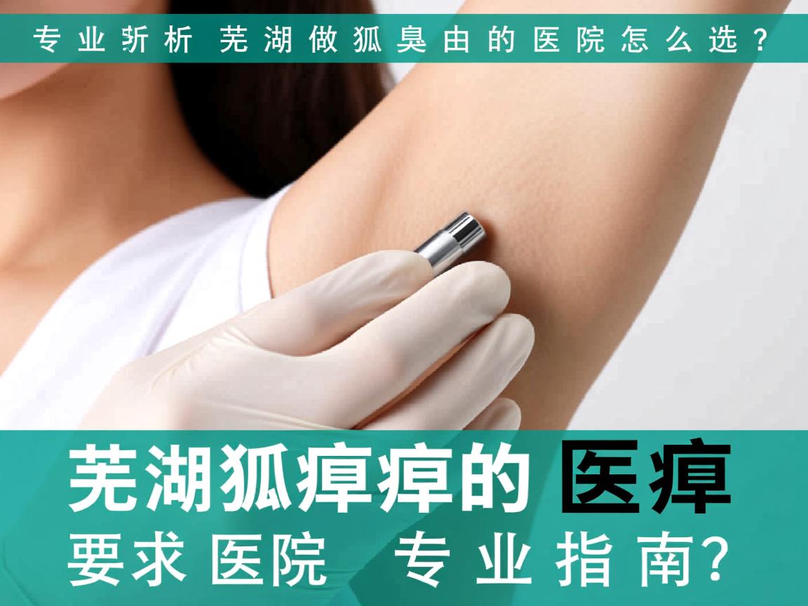 专业解析,芜湖做狐臭的医院怎么选?芜湖狐臭医院专业指南 专业解析,芜湖做狐臭的医院怎么选?芜湖狐臭医院专业指南