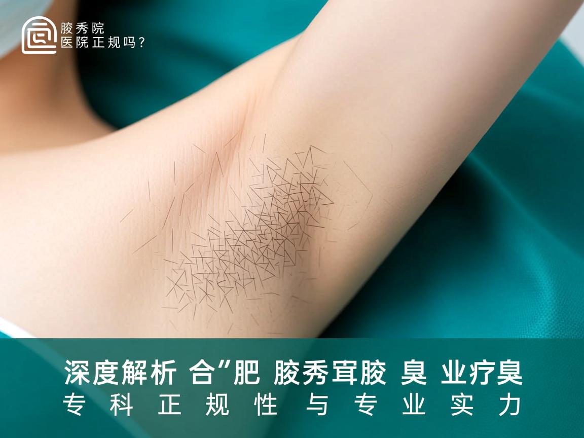 腋秀医院正规吗?深度解析合肥腋秀腋臭专科正规性与专业实力 腋秀医院正规吗?深度解析合肥腋秀腋臭专科正规性与专业实力