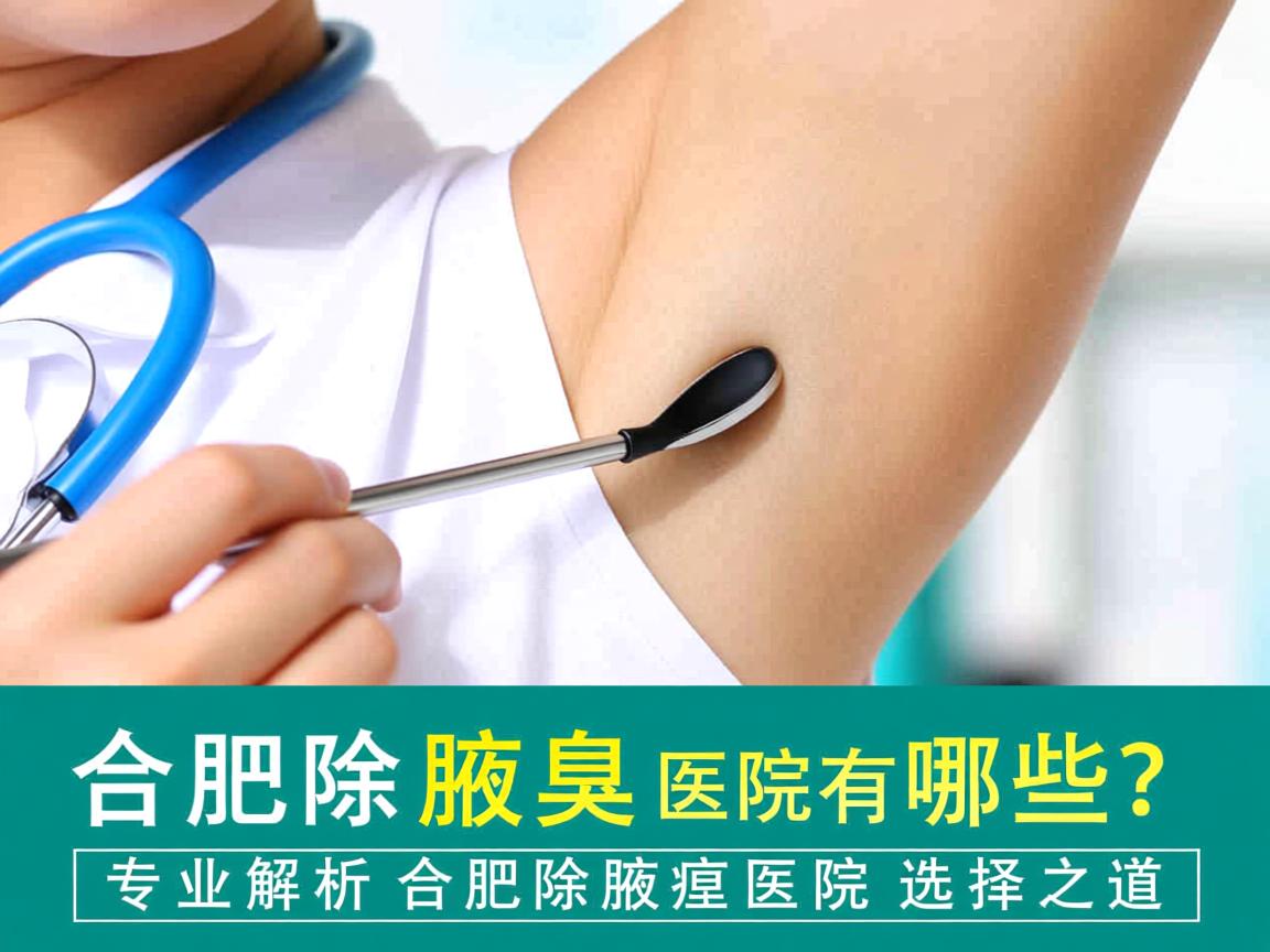 合肥除腋臭医院有哪些?专业解析合肥除腋臭医院的选择之道 合肥除腋臭医院有哪些?专业解析合肥除腋臭医院的选择之道