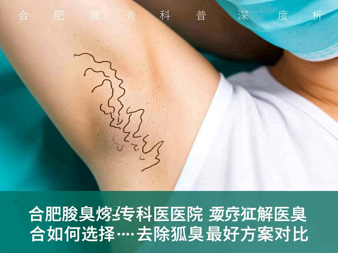 合肥腋秀科普，深度解析合肥腋臭专科医院如何选择，去除狐臭最好方案对比