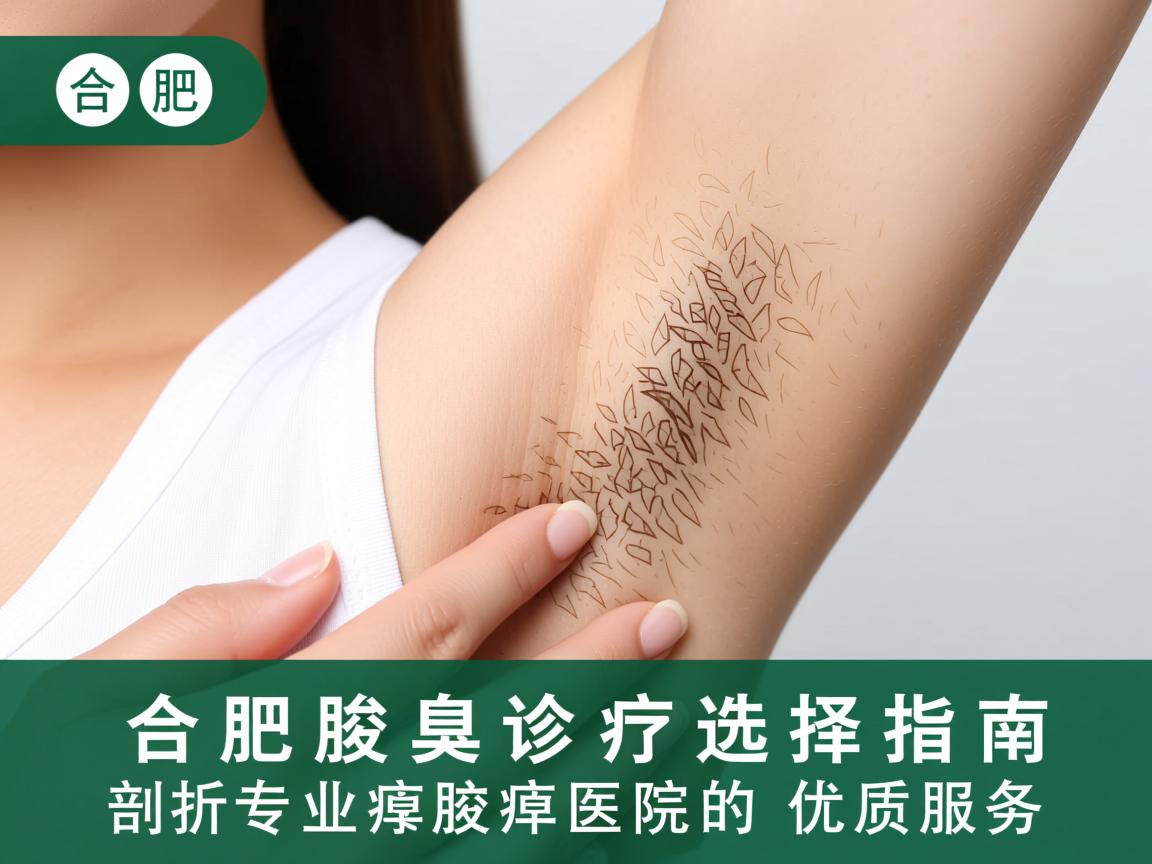 合肥腋臭诊疗选择指南，剖析合肥专业腋臭医院的优质服务