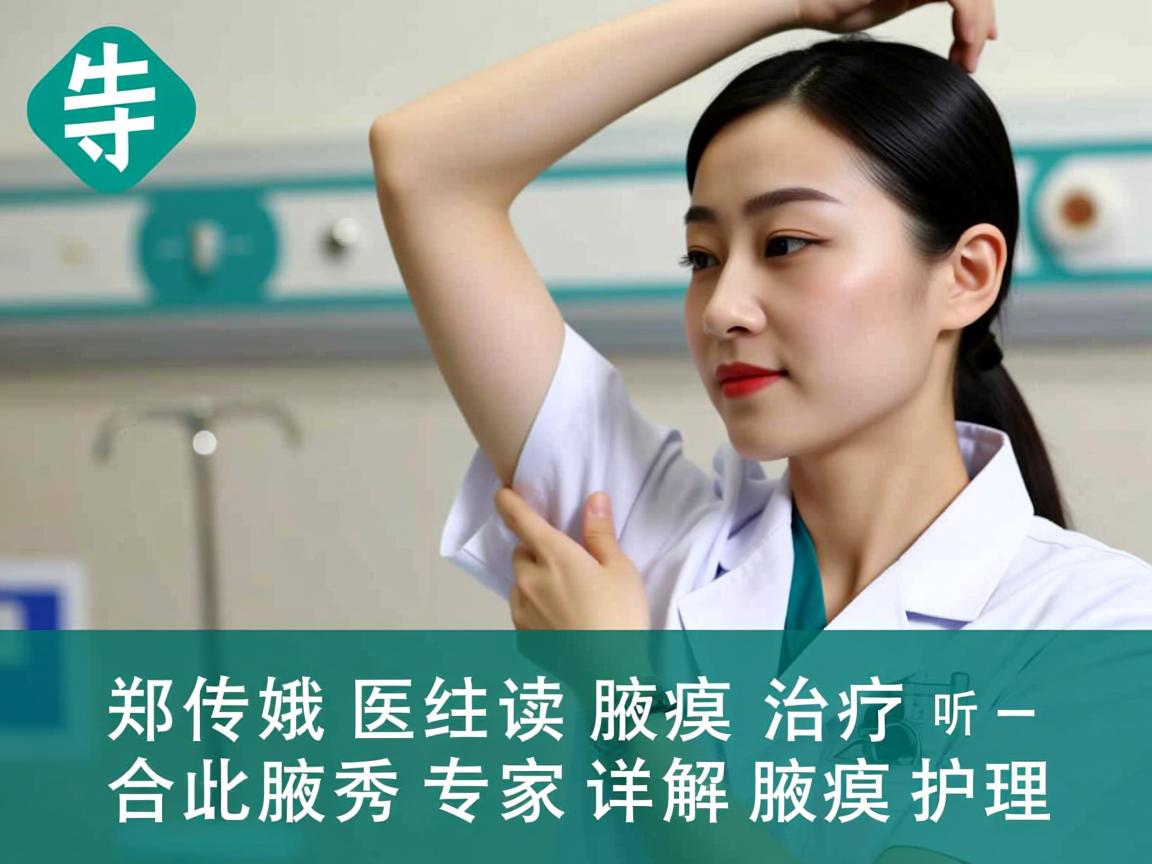 郑传娥医生解读腋臭治疗 听合肥腋秀专家详解腋臭护理