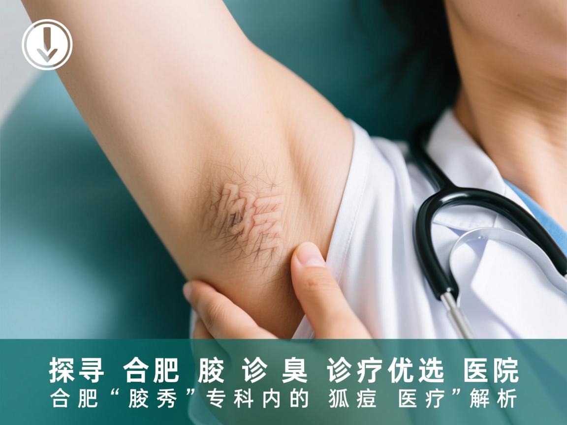 探寻合肥腋臭诊疗优选医院，合肥腋秀专科的狐臭医疗解析