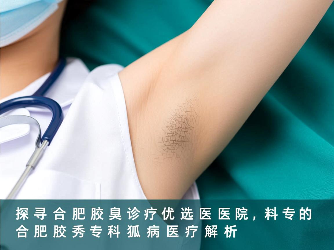 探寻合肥腋臭诊疗优选医院，合肥腋秀专科的狐臭医疗解析