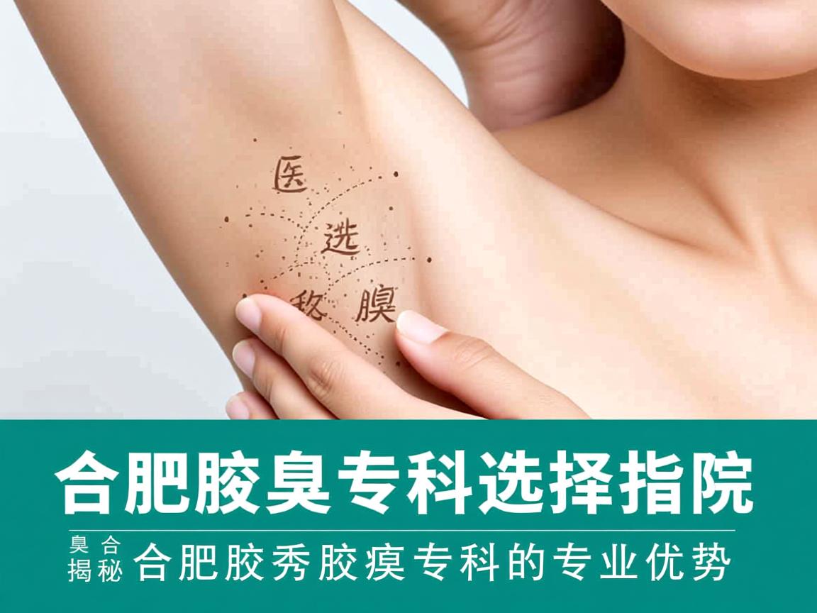 合肥腋臭专科医院选择指南，揭秘合肥腋秀腋臭专科的专业优势