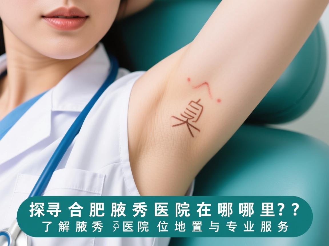 探寻合肥腋秀医院在哪里？了解腋秀医院位置与专业服务