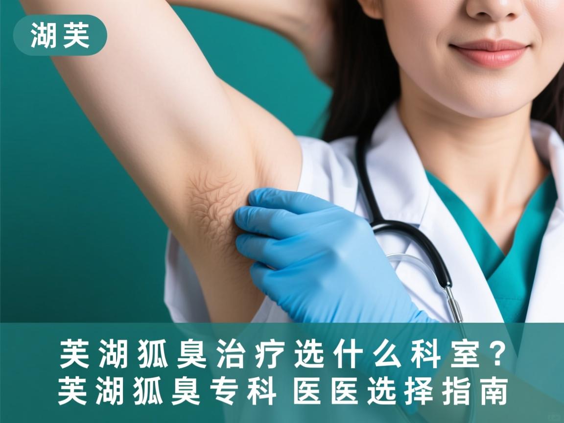 芜湖狐臭治疗选什么科室?芜湖狐臭专科医生选择指南 芜湖狐臭治疗选什么科室?芜湖狐臭专科医生选择指南