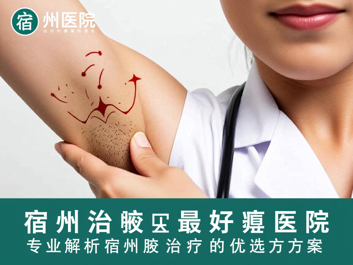 宿州治疗腋臭最好的医院，专业解析宿州腋臭治疗的优选方案