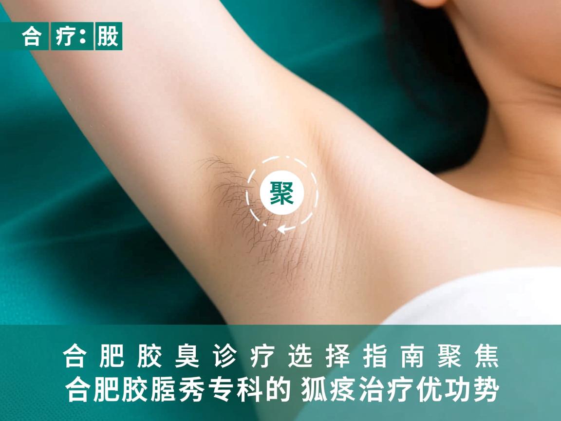合肥腋臭诊疗选择指南，聚焦合肥腋秀专科的狐臭治疗优势